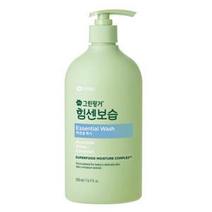 그린핑거 힘센보습 에센셜 바디워시 1개 300ml