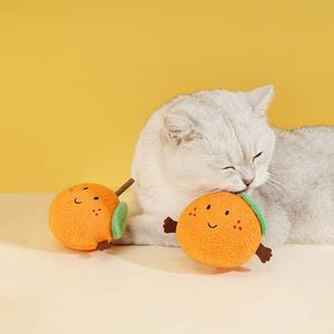 고양이먹이퍼즐 댕이와냥이 고양이장남감 우다다냥이 마따따비 품은 깜찍한 감귤인형