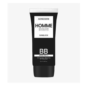 공스킨 무기자차 썬크림 내추럴 커버 BB 파운데이션 50ml  소용량 썬블럭