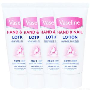 바세린 애경 핸드 앤 네일 로션 60mlx4개 휴대용 여행용 크림 바디케어