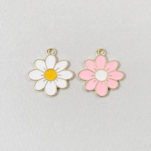 싼비즈 [7356-29]에폭펜던트 수국꽃 20x23mm 골드 ,1개
