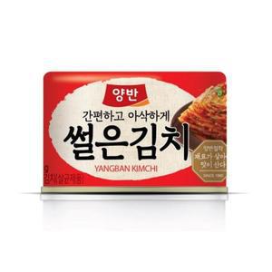 [기타]동원 양반 썰은김치 캔 160g x 5개