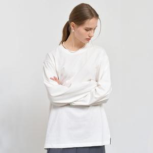 UNISEX 쿨링 롱 슬리브 티 [WHITE] / SBE1U01004-WOMAN