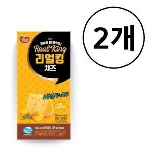 동원 리얼킹 치즈 880g(55gx16입) x2개