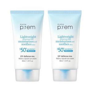 메이크프렘 유브이 디펜스 미 워터리캡슐 선크림 40ml+40ml