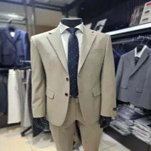 [파렌하이트][S/S]베이지 슬럽 스파이더 정장 세트E2503BE_BP