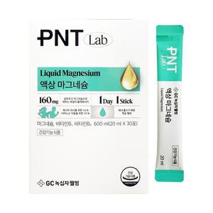 녹십자웰빙 PNT 액상 마그네슘 20ml x 30포 1개 / 써클