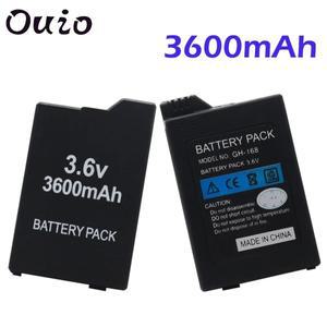 소니 라이트 PSP 2th PSP-2000 PSP-3000 PSP-3004 배터리 용 PS 용 3600mAh  백업 배터리 팩 게임 액세서리
