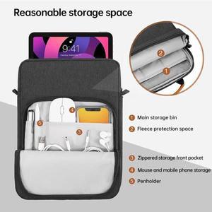 삼성 갤럭시 탭 S10 플러스 12.4 울트라 S9 FE S8Plus 라이트 A8 용 태블릿 숄더 크로스 바디 백