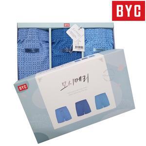 BYC 남성용 모시메리 박서 트렁크 유색3매 54