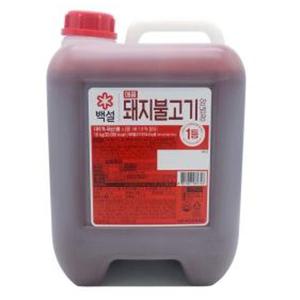 CJ제일제당 백설 매콤 돼지불고기양념 10kg , 2개