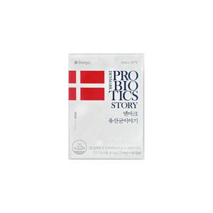 덴프스 덴마크 유산균 이야기 170mg x 60캡슐 x 1박스 프로바이오틱스 무지개