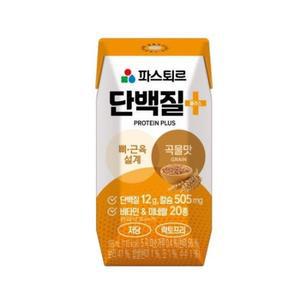 파스퇴르 단백질 플러스 곡물맛 프로틴 음료 195ml 20개