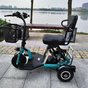 접이식 삼륜차 노인 장애인용 전동 스쿠터 경량