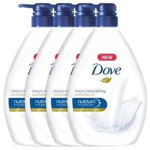 도브 바디워시 딥플리 너리싱 950ml 4개 향좋은 대용량 바디클렌져