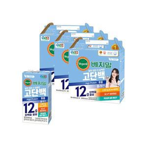 [베지밀] 고단백두유 플레인 190mlx48팩