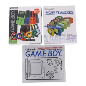 GBA/GBC/GBA SP/GB DMG 호환 게임 콘솔 용 1PC 호환 Advance 새 포장 상자 카톤 보호