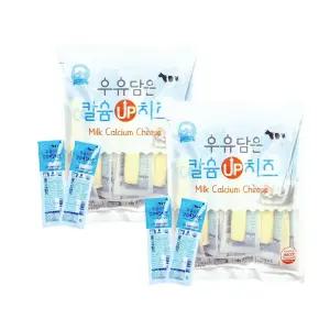 우유담은 칼슘up 스트링치즈 200g x 2봉 고칼슘 저지방 소포장 간식