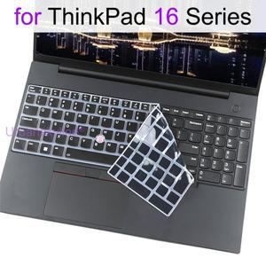 lenovo 호환 ThinkPad 16 P1 P16v Extreme Gen 7 6 5 4 3 2 X1 실리콘 보호기 스킨 케이스 용 키보드 커버