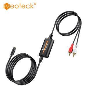 NEOTE 192KHZ DAC 오디오 변환기 디지털 토스링크 광학 내장 RCA 어댑터 SPDIF 아날로그