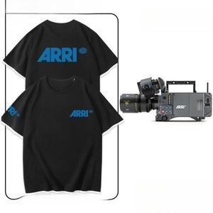 ARRI 티셔츠 감독 사진 작가 조명 엔지니어 크루 의류 여름 통기성 느슨한 남성과 반팔