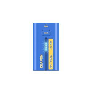 ZEAPON NPF-550QC 리튬 이온 C타입 고속 충전, 비디오 라이트 슬라이더 모니터, 필 카메라 배터리, 3500mAh