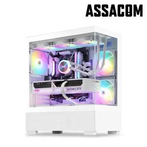 (특가153만) AMD 9600X+RTX5070+32GB+1TB 화이트 /  조립PC 게이밍컴퓨터 게이밍PC 배그 로아 팰월드 데스