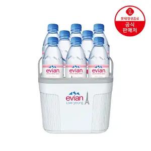 (본사직영) 에비앙 생수 아이스박스 기획패키지 (500ml 8펫+에비앙 아이스박