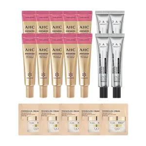 AHC 아이크림 시즌12 12ml x10 + 쟈스 기미크림 15ml x4 + 쟈스샘플 5매