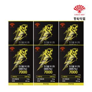 동화약품 트리플 부스팅 아르기닌7000 6박스 액상스틱