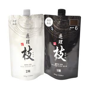 일진 연리지 하수오 트리트먼트 헤어칼라 1,2제 300ml