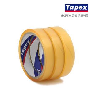 OPP테이프 투명 18mm x 25M(3입) 40롤 1BOX