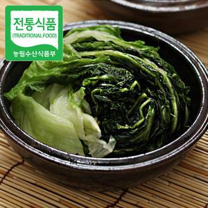 춘향골사람들 삶은 나물 배추우거지 무염지 20kg