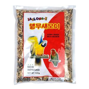 재롱이 앵무새모이 앵무새사료 새사료 새모이 새먹이 모란 코뉴어 퀘이커 중소형조사료
