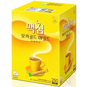 [동서식품][맥심] 모카골드 마일드 커피믹스 250T /선물용/선물용