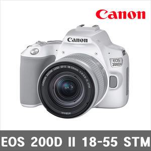 (캐논코리아 정품) EOS 200D II + 18-55mm STM KIT 블랙/화이트 PN