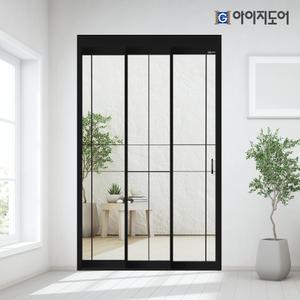 아이지 중문 3연동 2.8 슬라이딩 댐퍼, 세라(W:1,500mm, 초슬림, 미닫이)