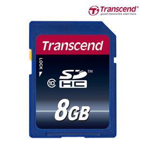 트랜센드 SDHC 8GB CLASS10 SD메모리카드