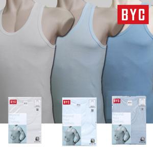 BYC 남성 심플 베이직 단색 민소매 런닝 3color
