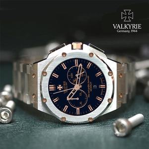 발키리 다스크로노 V-7075SGN (실버메탈줄+실리콘밴드)