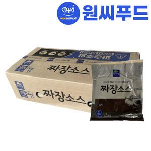 원씨푸드 면사랑 중화 짜장소스 1.5kg X 8개 1박스 전문점용 중화풍 업소용 대용량