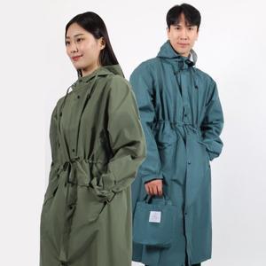 [기타]가벼운 내추럴 라이트 레인코트  밴딩형 3color 우비 비옷 우의
