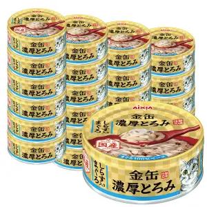 아이시아 금관 농후 캔 참치+치어 70g x 24개