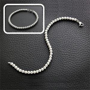 [오노마] ONM 컷팅볼 써지컬 팔찌 우정 커플아이템 4mm (S9806251)