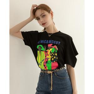 [롯데백화점]르니앤맥코이 프린팅 퍼프 티셔츠 MM05TS0707FJY
