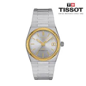[롯데백화점]티쏘 PRX 파워매틱 80 35MM 스틸 & 18K 골드 T931.207.41.031.01