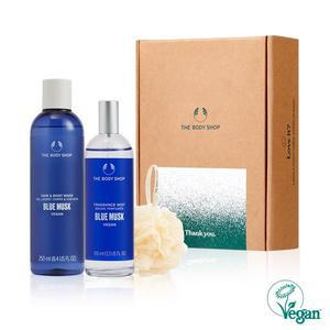 [더바디샵]블루 머스크 듀오 선물세트(헤어&바디워시+바디미스트)(888176)