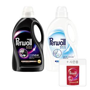 퍼울 다크 본품 1.9L, 1개 + 퍼울 화이트 본품 1.9L, 1개 +  증정(퍼울 컬러, 300ml, 1개)