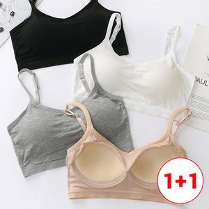 패드 일체형 편리한 모달 브라렛 1+1