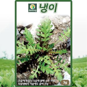 다농 냉이 씨앗 3g 냉이씨 산채 나물 종자